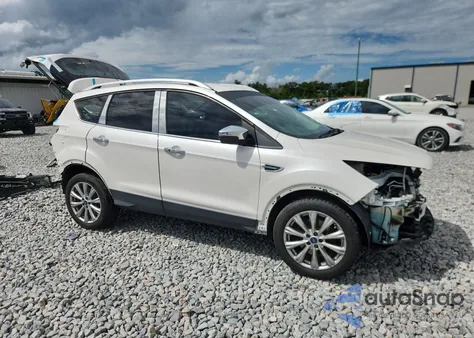 2018 Ford Escape Titanium z USA, uszkodzony, nr VIN 1FMCU9J97JUC99446